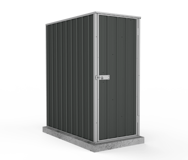 Absco 0.78mW x 1.52mD x 1.80mH Ezi Storage Garden Shed - Monument - Shed City